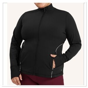 Peloton Women's CADENT RUN JACKET Sz 3X Reflective Fitted NWT